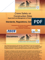 Crane Safety Standards - Regulations