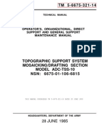 TM 5-6675-321-14 Topographic Support System