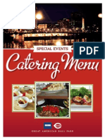 Catering Menu Catering Menu: Special Events