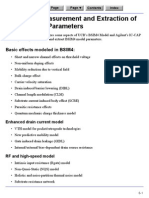 Chapter 1: Measurement and Extraction of BSIM4 Model Parameters