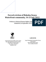 Makoko Demolition (2012) - NHRC Petition 