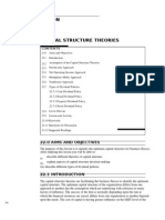 Capital Structure Theories