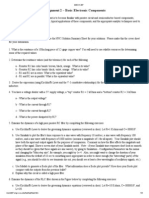 Assignment 2 - Basic Electronic Components