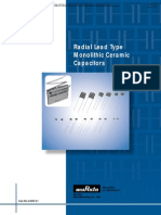 Radial Lead Type Monolithic Ceramic Capacitors: Cat - No.C49E-21