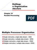 William Stallings Computer Organization and Architecture: Parallel Processing