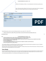 Sales Stat Datasource 0UC - SALES - STA & Extraction