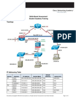 CCNAS v1.1 Skills-Based Assessment Hands On Answers