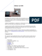 Mobile Controlled Robot Via GSM: Components Used