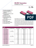 DC/DC Converters: Features