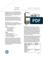 Fact Sheet: GE Energy EX2100e Excitation Control For Gas Turbine Generators