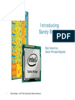 Intel Sandy Ntel Sandy Bridge Architecture