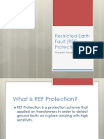 Restricted Earth Fault (REF) Protection