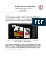 Tutorial 2 OpenCV For Android Setup Windows API8 PDF