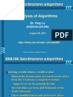 Algorithm Analysis