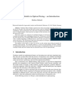 Nonlinear Models in Option Pricing - An Introduction: Matthias Ehrhardt