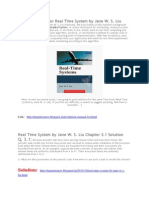 Solution Manual Real Time System BT Jane W S Liu Solution Manual PDF