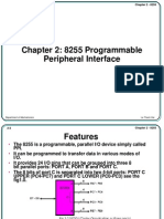 Chapter 2: 8255 Programmable Peripheral Interface: Department of Mechatronics