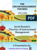 Theories of Instructional Management - Rani - Su - Jess - TSL3