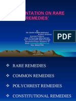 Rare Remedies MM PDF