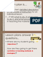 Lesson Planning Cycle