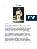 ASIMO, A Humanoid Robot Manufactured by Honda Robot Is A