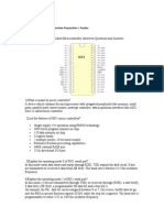 Microcontroller Interview Questions and Answers PDF