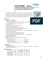 STR-W6200D Series: Power IC For PWM Type Switching Power Supply With Low Noise and Low Standby Power