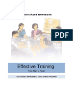 EffectiveTraining Participant Guide