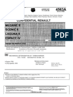 Confidential Internal Renault OTS Notice On Turbo Faults