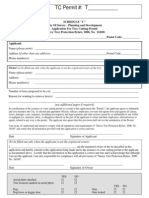 Tree Cutting Permit Applicationform