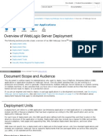 Overview of Weblogic Server Deployment