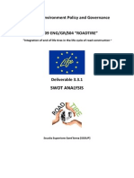 D3.3.1 SWOT Analysis of Rubberised Asphalt Mixtures