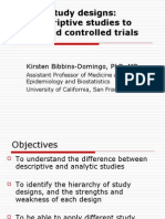 Types of Study Designs