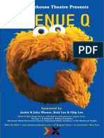 Avenue Q Playbill, 2013