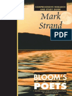 Mark Strand (Bloom's Major Poets)