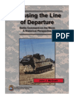 Crossing The Line of Departure - Battle Command On The Move A Historical Perspective