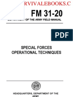 1965 US Army Vietnam War SPECIAL FORCES Operational Techniques 541p