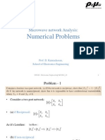 Lecture07 Microwave Network Analysis Problems