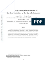 The Description of Phase Transition of Bardeen Black Hole in The Ehrenfest Scheme