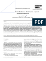 Modeling of Advanced Alkaline Electrolyzers A System Simulation Approach