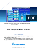 Field Strength and Power Estimator