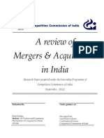 Mergers and Acquisition