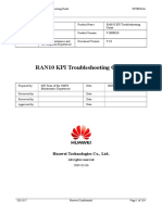 Troubleshooting of 3G KPI