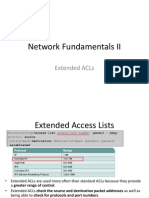 EXT ACLs