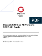 OpenShift Online 2.0 REST API Guide en US