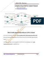 Lab - MPLS TE With L2tpv3 v1