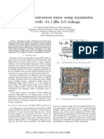 A 60 GHZ Up-Conversion Mixer Using Asymmetric Layout With - 41.1 DBC Lo Leakage