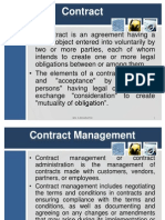 Contract Mangement