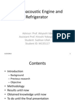 Thermoacoustic Engine and Refrigerator