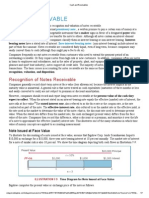 Notes Receivable